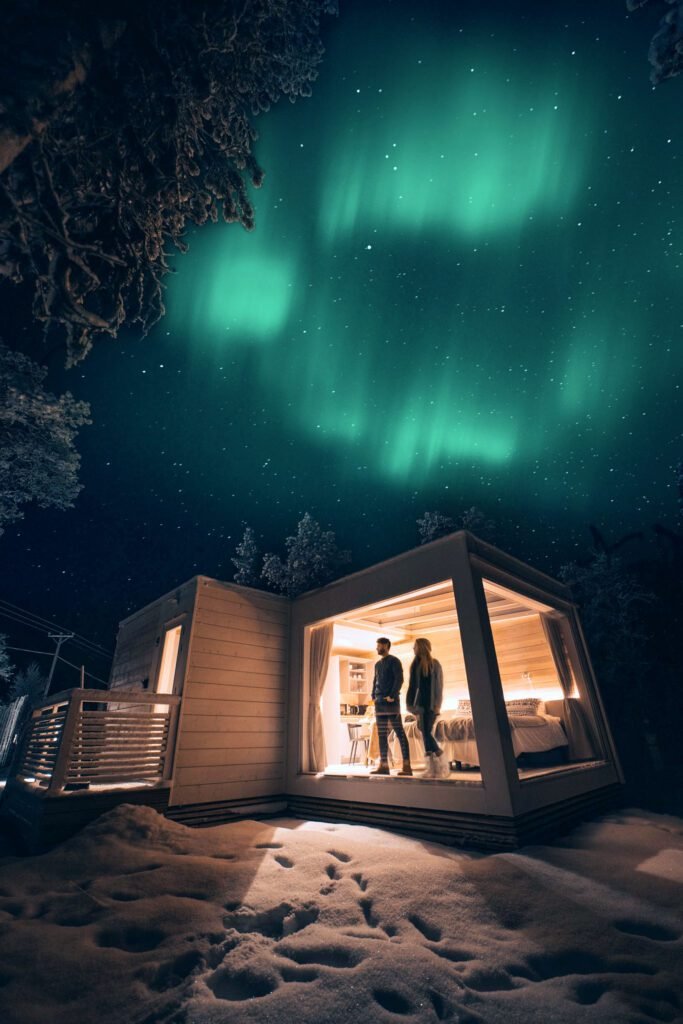 ver auroras boreales en laponia