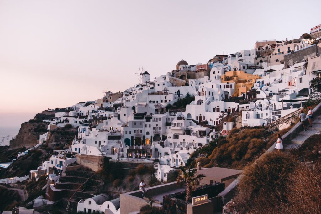 La mejor puesta de Sol en Santorini
