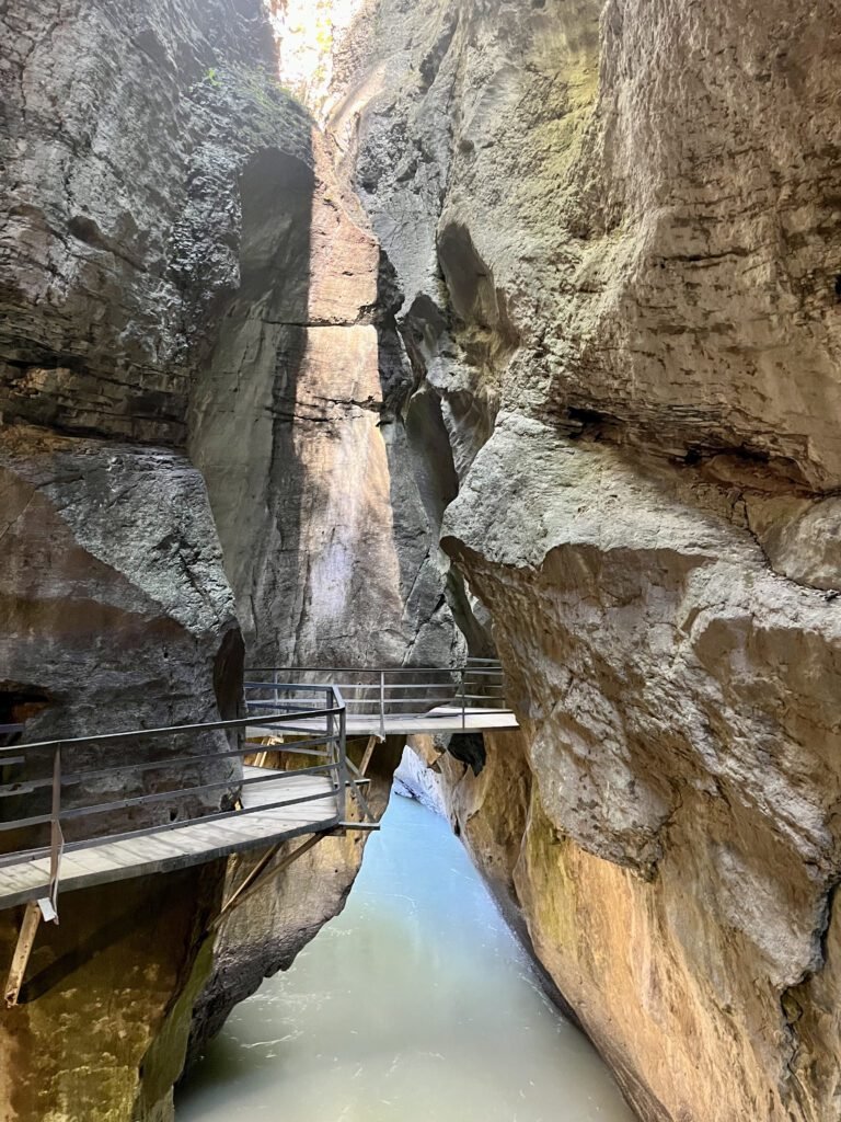 qué ver en suiza Aareschlucht