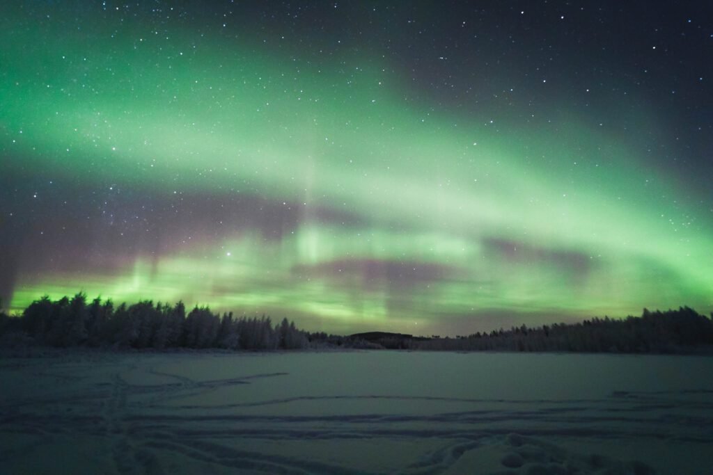 ver auroras boreales en laponia