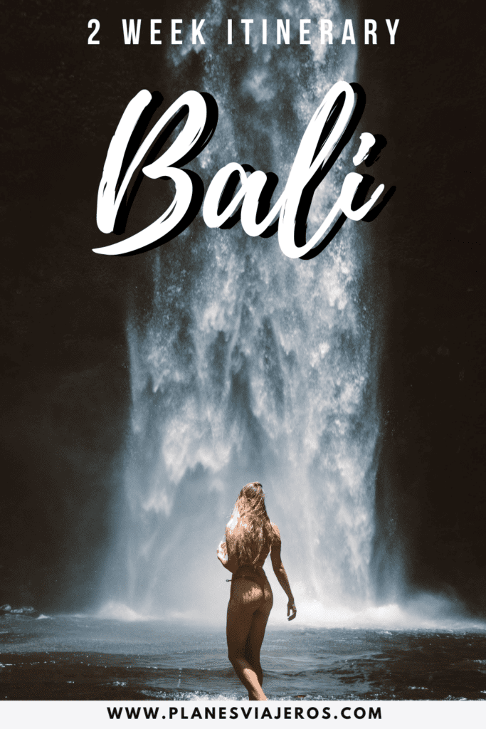 bali travel itinerary